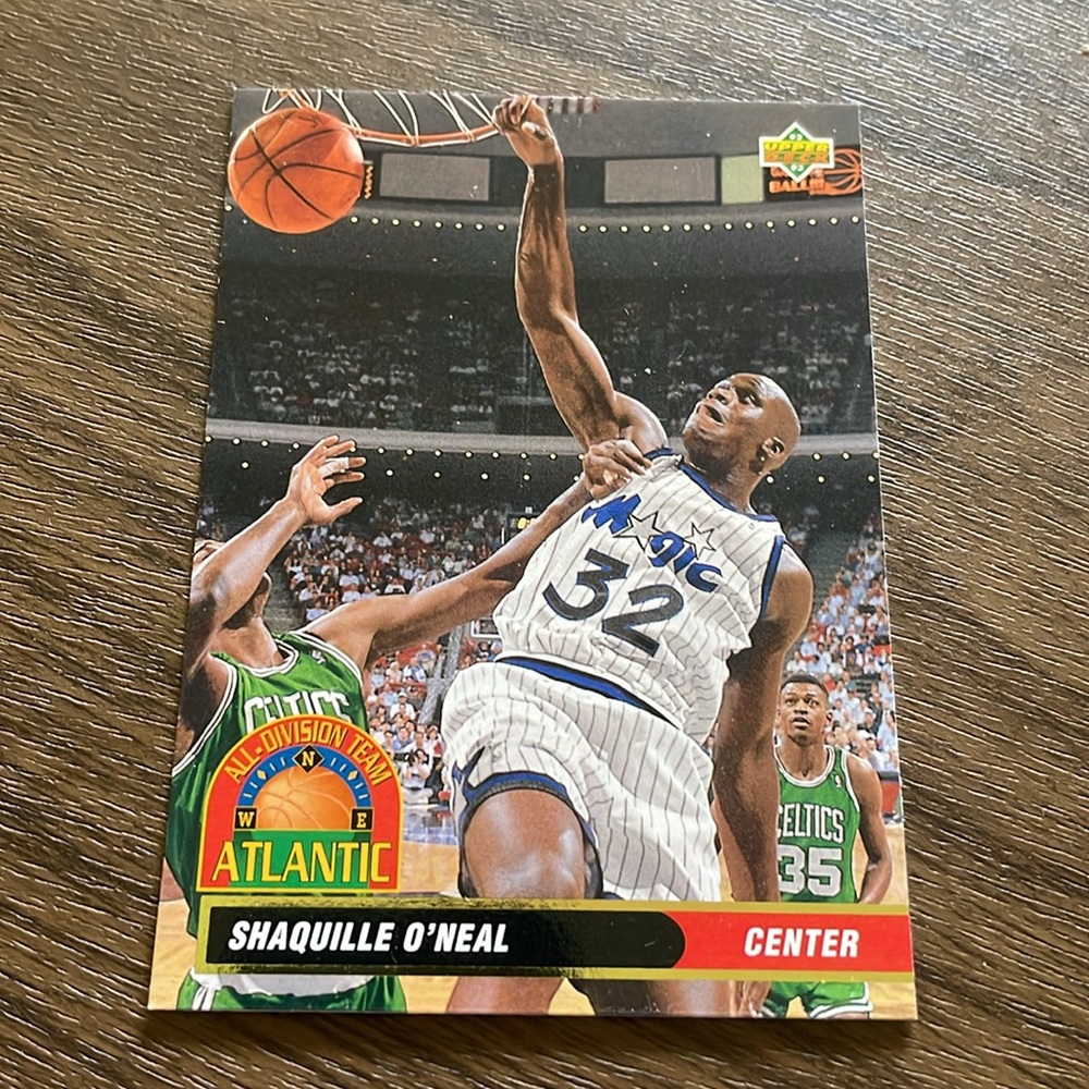 Shaquille O’Neal 1993 Basketball Collector Card
